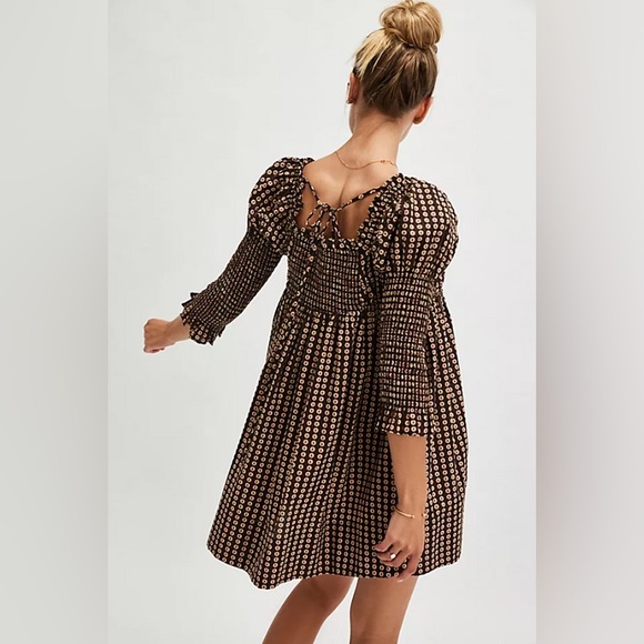 NWT Free People STAR DIP MINI DRESS - size medium - Picture 2 of 8